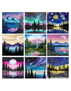 Kit de Pintura de Diamante TWBB 9 Piezas 30x30 cm