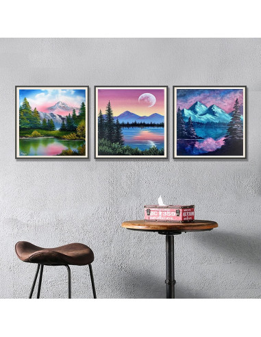 Kit de Pintura de Diamante TWBB 9 Piezas 30x30 cm