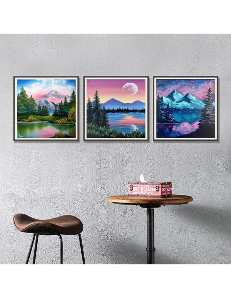 Kit de Pintura de Diamante TWBB 9 Piezas 30x30 cm