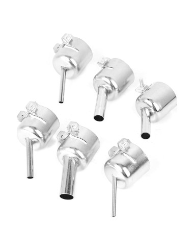 6 Boquillas Oblicuas para Pistola de Aire Caliente Chazcool