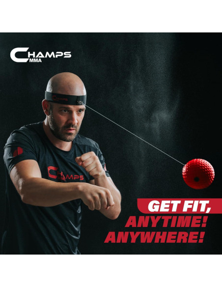 Bola de Reflexión de Boxeo Champs MMA - Ajustable para Todos