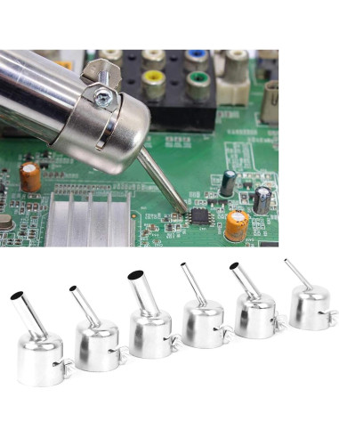 6 Boquillas Oblicuas para Pistola de Aire Caliente Chazcool