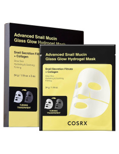 Mascarilla Hidrogel COSRX con Mucina de Caracol 3 Pzas