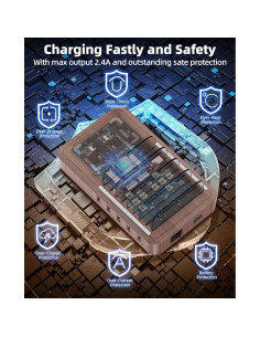 Estación de Carga Inalámbrica 6 en 1 para Múltiples Dispositivos 2