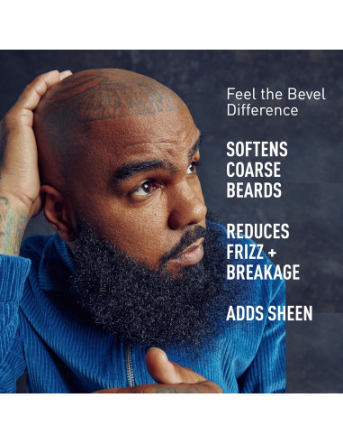 Kit Cuidado Barba Bevel - Acondicionador, Balsamo y Aceite