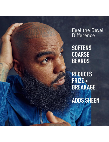 Kit Cuidado Barba Bevel - Acondicionador, Balsamo y Aceite