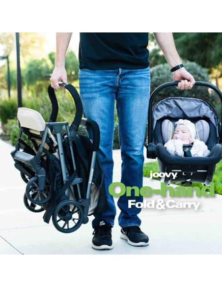 Carrito de Bebé Joovy Kooper Ligero con Bandeja Abatible