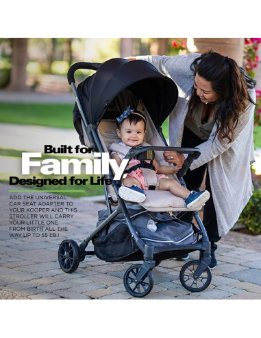 Carrito de Bebé Joovy Kooper Ligero con Bandeja Abatible