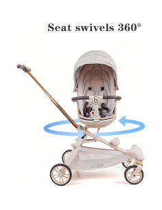 Carro de Paseo BAKISU Plegable 8.48 kg Asiento Reversible 2