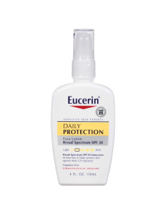 Loción Facial Eucerin SPF 30 Hidratante Piel Sensible 118 ml