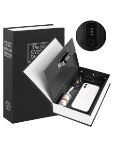 Caja Falsa de Libro KYODOLED con Cerradura de Combinación