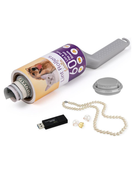 Rodillo de Pelusa Livebe ZM1001 Gato Naranja Oculto