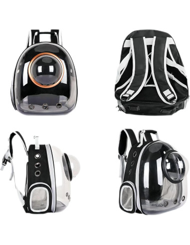 Mochila Transportadora Espacial Sipobuy para Mascotas 42x33x28cm