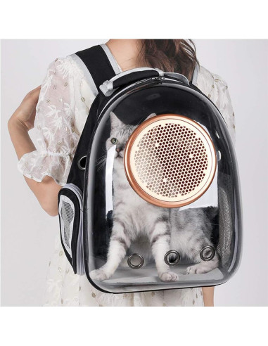 Mochila Transportadora Espacial Sipobuy para Mascotas 42x33x28cm