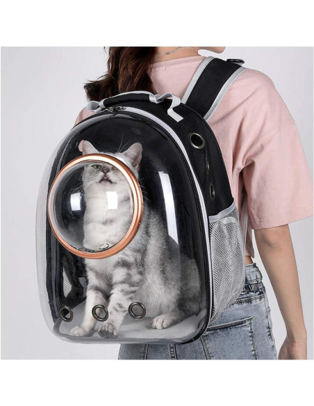Mochila Transportadora Espacial Sipobuy para Mascotas 42x33x28cm