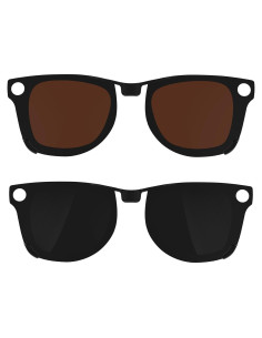 Clip Polarizado HiBloks para Ray-Ban Meta Wayfarer M