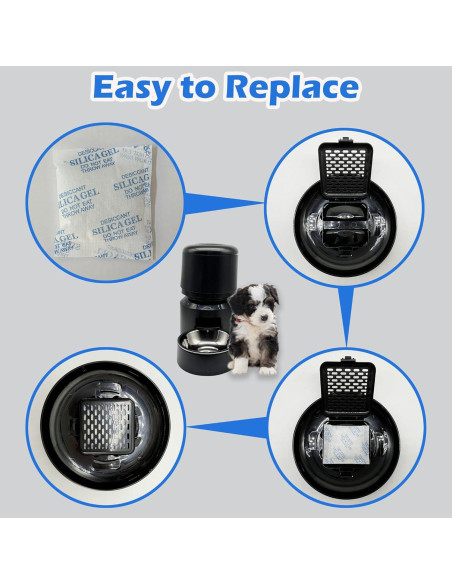 12 Bolsas Deshidratantes PETLIBRO para Alimentos Mascotas