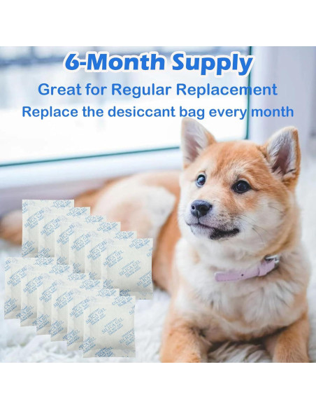 12 Bolsas Deshidratantes PETLIBRO para Alimentos Mascotas