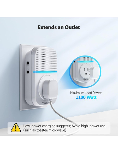 Timbre Inalámbrico TECKNET TK-WD003 400m Autoalimentado