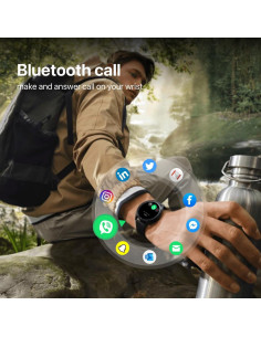 Reloj Inteligente DIVElink TGW008 HD IP68 Fitness Negro 2