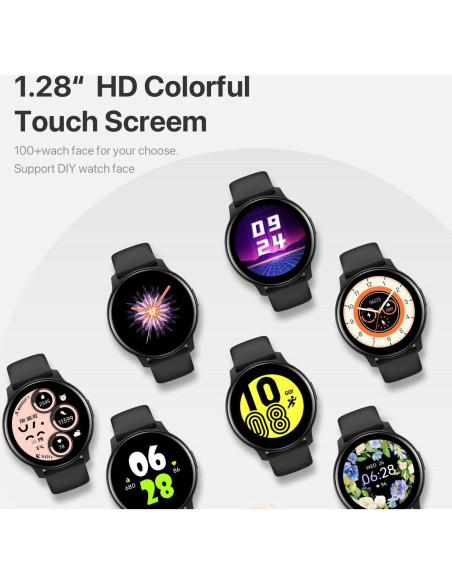 Reloj Inteligente DIVElink TGW008 HD IP68 Fitness Negro