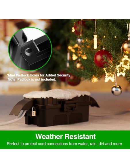 Caja Eléctrica Impermeable Flemoon IP55 para Conexiones