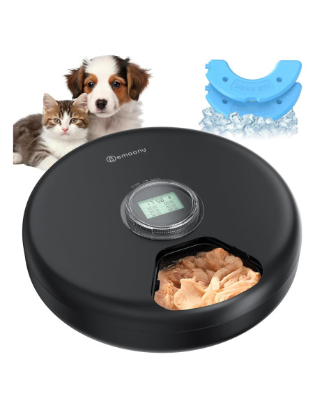 Dispensador Automático de Comida Húmeda BEMOONY F19 - 6 Comidas