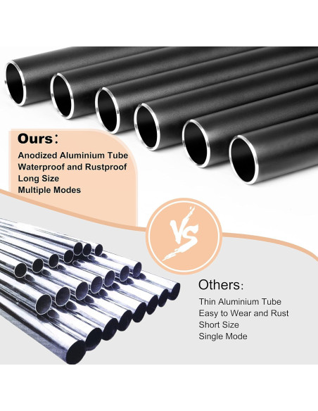 Campana de Viento Bursvik Clásica 94 cm Negra Ajustable