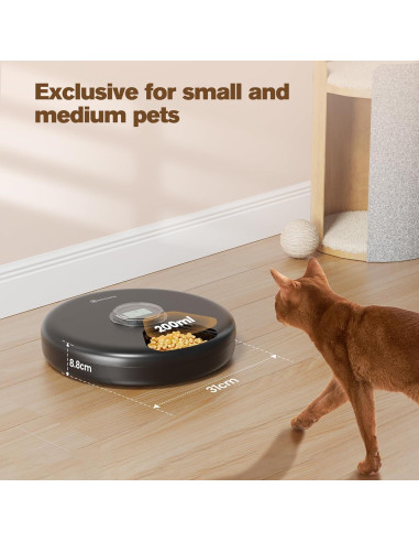 Dispensador Automático de Comida Húmeda BEMOONY F19 - 6 Comidas