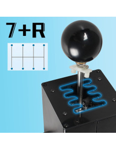 Simulador USB Shifter GSTP 64 Bits Freno de Mano 2.91 kg 2