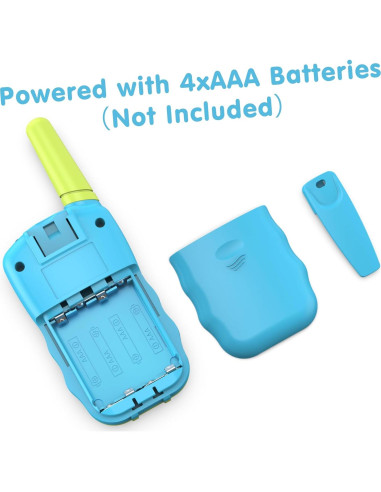 Walkie Talkies Selieve T-388 para Niños 3-12 Años 22 Canales