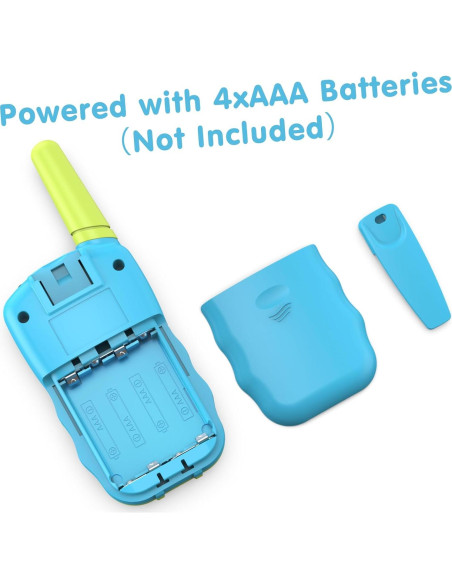 Walkie Talkies Selieve T-388 para Niños 3-12 Años 22 Canales