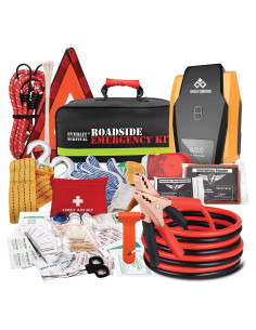 Kit de Emergencia para Auto Everlit 108 Piezas con Inflador