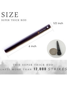 Barra de Ferrocerio EricX Light 6x1.27 cm 2 Pcs Super Gruesa 2