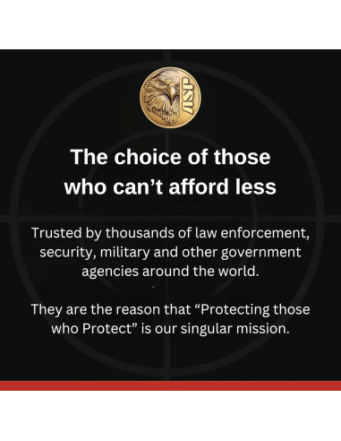 Funda Exo ASP para Esposas de Cadena y Bisagra Negra