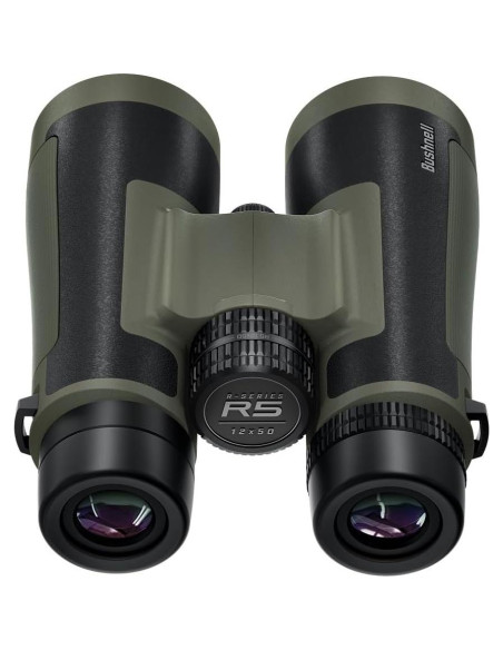 Binoculares Bushnell R5 12x50 con recubrimientos EXO Barrier