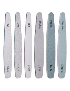 Kit Profesional de Lima y Pulidor de Uñas HomeyEra 6 Piezas