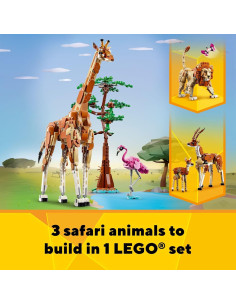 LEGO Creator Animales de Safari 3 en 1 - Juguete 31150 2