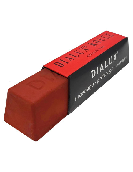 Compuesto de Pulido Dialux RJS para Joyería Rojo 16x5.8 cm