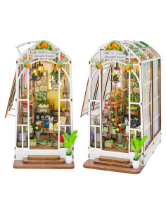 Kit Miniatura Casa de Jardín Kisoy 3D DIY Madera