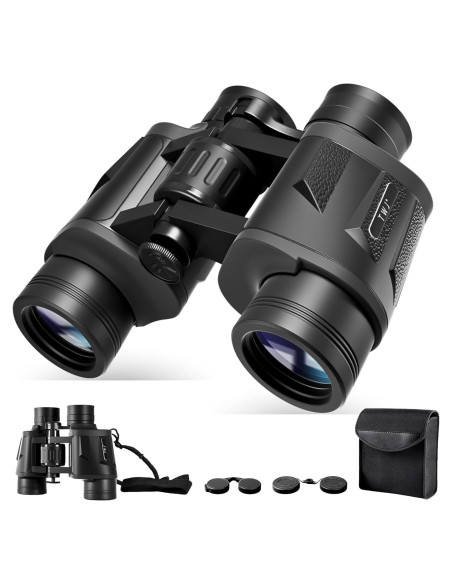 Binoculares 12x40 HD TWJ para caza y observación
