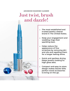 Limpiador de Joyas CONNOISSEURS Diamond Dazzle Stik 12.7 cm 2