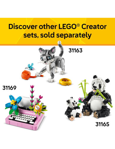 LEGO Creator Conejo Lindo 3 en 1 - Juguete para Niños 8+