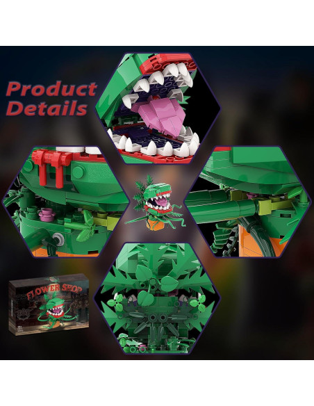 Kit de Bloques de Construcción Audrey II Planta Caníbal 303PCS