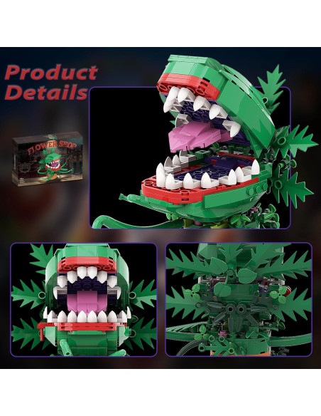 Kit de Bloques de Construcción Audrey II Planta Caníbal 303PCS