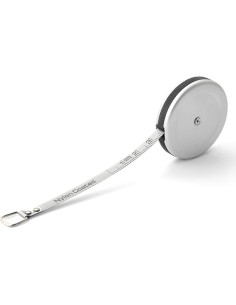 Cinta Métrica Retráctil Mini VAXATO 2 Metros Aluminio 2