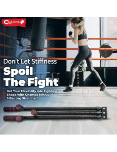 Estirador de Piernas Champs MMA - Máquina Dividida Ajustable 2