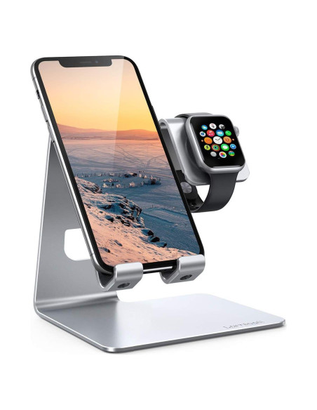 Soporte Lamicall 2 en 1 para Apple Watch y Teléfono
