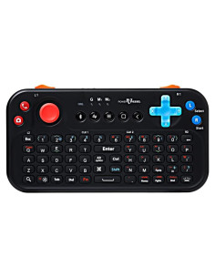 Teclado Bluetooth FUNDIAN con mouse jog y audio - Negro
