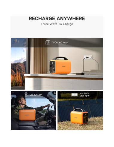 Generador Solar RUNHOOD Rallye 600 Pro 1296Wh Portátil